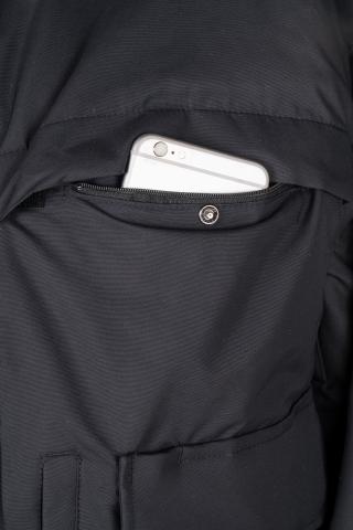 ZIPPERED POCKET UNDER FRONT YOKE