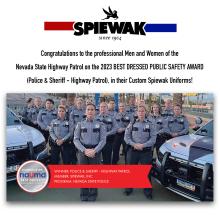 Best Dressed Highway Patrol 2023 - Nevada State Highway Patrol