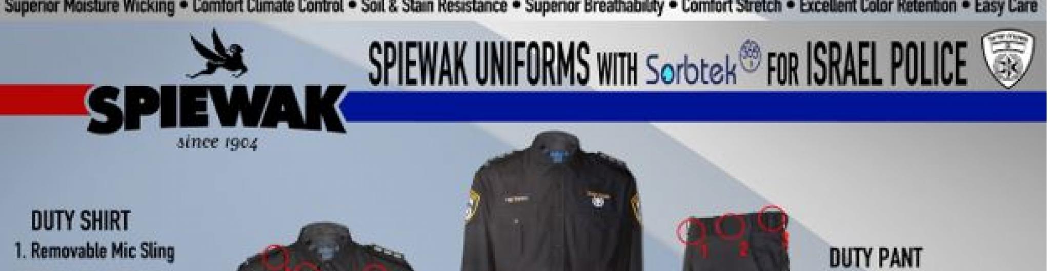 Spiewak Uniforms - Israel Police